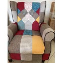 Poltrona Relax Reclinabile patchwork Throne design moderno II Scelta Vendita