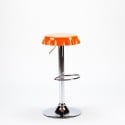 Sgabello forma Tappo di Bottiglia Bar Cucina Design Dallas arancione II Scelta Promozione