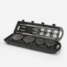 Set Bilanciere e Manubri da palestra 50kg con trolley Hercules XL II scelta Promozione