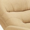 Poltrona relax elettrica alzapersona ruote tessuto Marie beige II scelta Catalogo