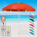 Sonnenschirm 200 cm mit UV-Schutz für Strand oder Angeln GiraFacile  Ermes Aktion