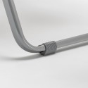 Sedia sdraio giardino pieghevole a corda Spaghetti arancione II scelta Saldi