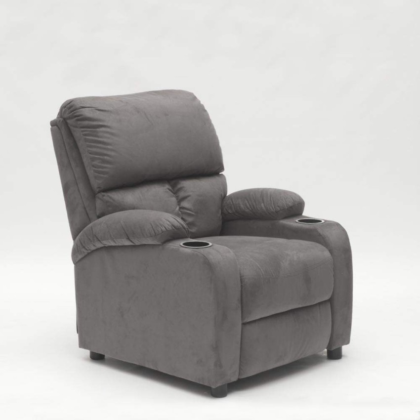 Poltrona Relax Reclinabile Poggiapiedi Velluto Grigio Laura II Scelta Promozione Poltrona Relax Reclinabile Poggiapiedi Velluto Grigio Laura II Scelta Promozione