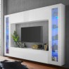 Wandmontierter Wohnzimmer-TV-Ständer 2 Vitrinen Joy Frame Katalog