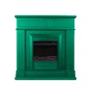 Camino elettrico con cornice in legno stufa basso consumo 1500W Lipari Acquisto