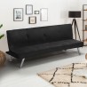 Divano letto 3 posti design clic clac reclinabile tessuto velluto Explicitus Catalogo