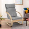 Poltrona in legno design nordico ergonomica salotto e studio Aarhus Scelta