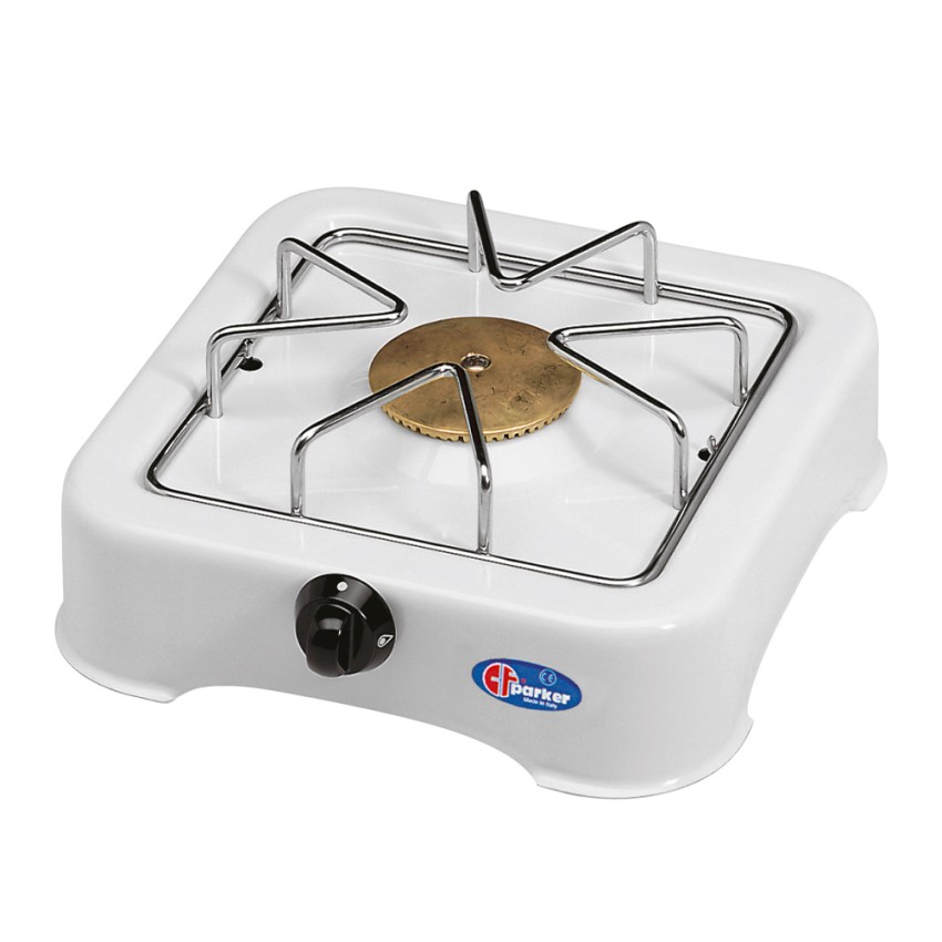 Tragbarer Gas-Campingkocher mit Grill, 1 Brenner, 5318 CF Parker Aktion Tragbarer Gas-Campingkocher mit Grill, 1 Brenner, 5318 CF Parker Aktion