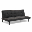 Giada Dark 2 Sitzer Stoff Design Sofa Bett für Haus und Büro Verkauf