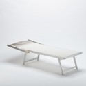 copy of Bain de soleil transat de plage chaise longue en textilène aluminium Italia Sun Vente