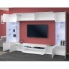 Weißes Wohnwandsystem TV-Ständer 2 Hängeschränke Sultan WH Katalog