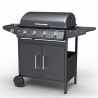Barbecue a gas in acciaio inox con 4+1 bruciatori e griglia Ayrshire Saldi