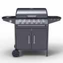 Barbecue a gas in acciaio inox con 6+1 bruciatori e griglia Jersey Offerta