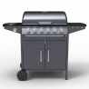 Barbecue a gas in acciaio inox con 6+1 bruciatori e griglia Jersey Offerta