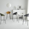 Hoher Hocker 73cm in modernem Design für die Küche,  Bar oder Restaurant Flaund Auswahl