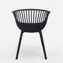 Chaise de jardin cuisine salle à manger moderne avec accoudoirs Philis Achat