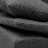 Divano letto in microfibra 2 posti Centenario Grigio scuro II Scelta Saldi