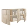 Buffet salon cuisine design 181 cm en bois 3 portes Dama Sm S Remises