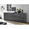 Modernes Design Sideboard 241cm 4 Türen glänzend grau Prisma Rt XL Katalog