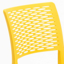 Lot de 20 Chaises pour bar restaurant en polypropylène Cross 