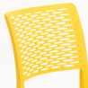 Lot de 20 Chaises pour bar restaurant en polypropylène Cross 