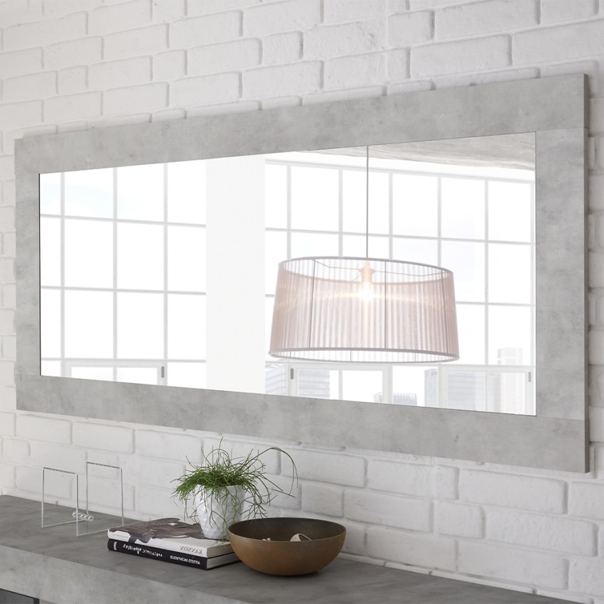 Miroir mural 75x170 cm avec cadre gris Alma Urbino Promotion Miroir mural 75x170 cm avec cadre gris Alma Urbino Promotion