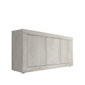 Credenza madia contenitore 3 ante moderno in legno 160cm Modis Pc Basic Offerta