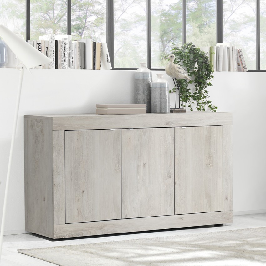 Buffet moderne 3 portes en bois 160 cm Modis Pc Basic Promotion Buffet moderne 3 portes en bois 160 cm Modis Pc Basic Promotion