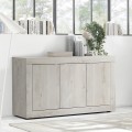 Credenza madia contenitore 3 ante moderno in legno 160cm Modis Pc Basic Promozione