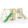 Aire de jeux pour enfants jardin toboggan escalade Exposure Maxi Funny Réductions