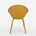 Sedia moderna per cucina sala da pranzo bar esterno giardino Arielle 