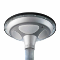 Lampione Led Solare fotovoltaico giardino parco Square Sconti