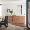 Buffet moderne en bois avec porte et 3 tiroirs 182cm Jupiter MR M1 Réductions