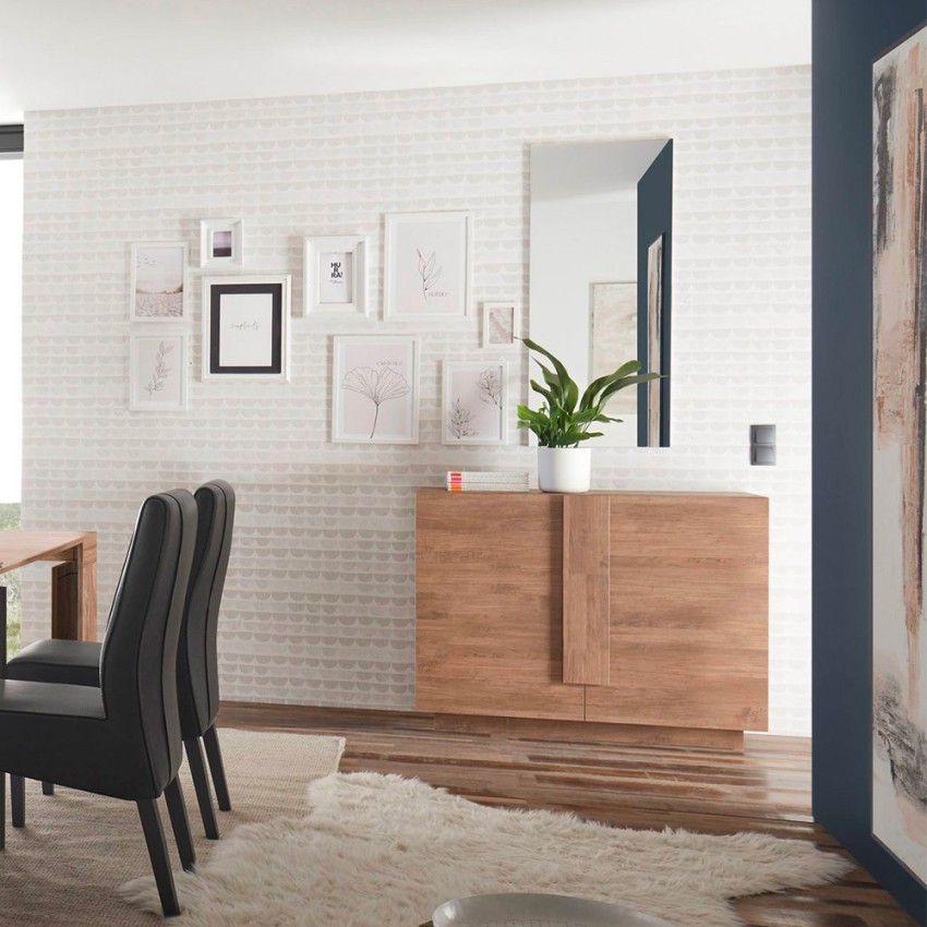 Buffet moderne en bois 2 portes 120 cm Jupiter MR S Promotion Buffet moderne en bois 2 portes 120 cm Jupiter MR S Promotion