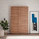 Wohnzimmerschrank Küchensideboard 2 Türen Holz h193cm Jupiter MR High Lagerbestand