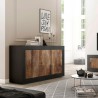 Credenza cucina soggiorno industriale 3 ante legno 160cm Modis NP Basic Promozione