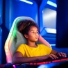 Poltrona gaming per bambini luci LED RGB sedia ergonomica Pixy Junior Vendita