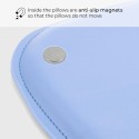 4 coussins rembourrés en similicuir chaise intérieur et extérieur 32x32 fix 