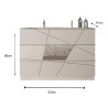 Mobile bagno a terra bianco lucido 3 cassetti e lavabo June Costo