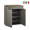 Mobile multiuso ingresso soggiorno credenza 2 ante 1 cassetto Clyde Vendita