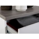 Schubladenkommode weiß mit 5 Schubladen für das Schlafzimmer oder das Büro Josefin Rabatte