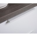 Weißer Schubladenschrank mit 8 Schubladen, moderne Schlafzimmer Kommode Dubonne. Katalog