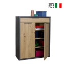 Mobile 2 ante 1 cassetto multiuso ingresso credenza soggiorno Harmon Vendita
