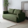Drei-Sitzer Sofa aus Stoff im modernen nordischen Design, 196cm, Grün Geert. Angebot