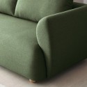 Drei-Sitzer Sofa aus Stoff im modernen nordischen Design, 196cm, Grün Geert. Sales