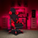 Gaming Bürostuhl Modernen Design Sessel mit Fire Kissen und Armlehnen Misano Verkauf