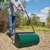 Rouleau à gazon en acier 45 litres avec sable et eau Grassy Vente