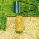 Rouleau à gazon en acier 45 litres avec sable et eau Grassy Réductions