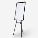Lavagna magnetica con cavalletto 90x60cm blocco fogli carta Cletus M Stock