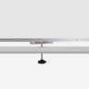 Tableau blanc magnétique double face 120x90cm avec roulettes Albert L Modèle